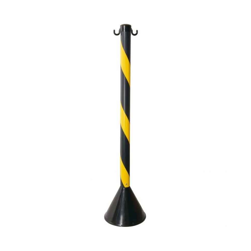 Pedestal PVC Zebrado 90cm - Plastcor