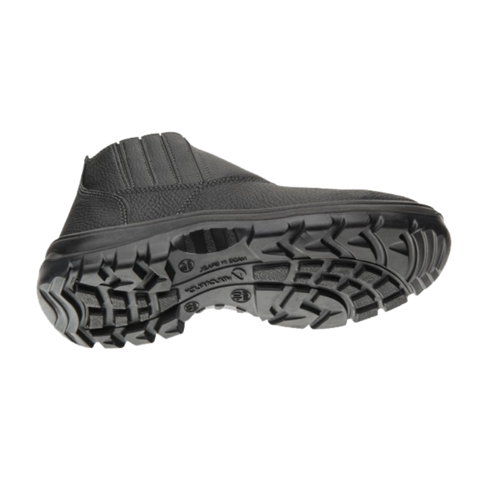 Botina de Segurança Vulcaflex 10VB48BP Couro Preto