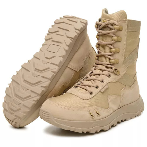 Bota Tático Militar Gogowear 100% Couro ref Comander Areia - 1