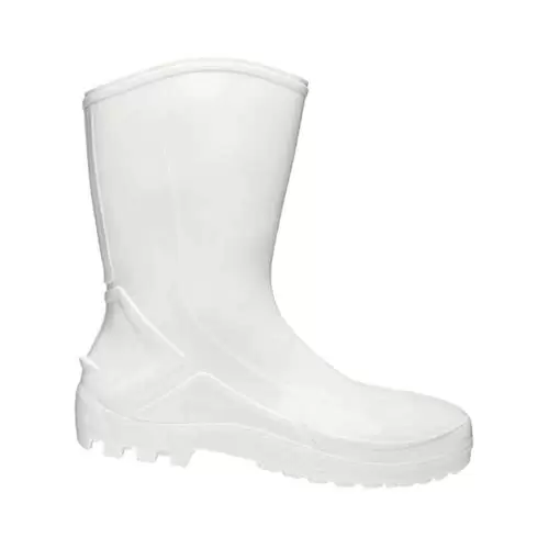 Bota PVC 110VFLEXFBR Cano Curto Branca - Vulcaflex