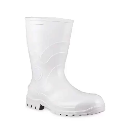 Bota PVC 80BPC600 Cano Curto Branca - Bracol