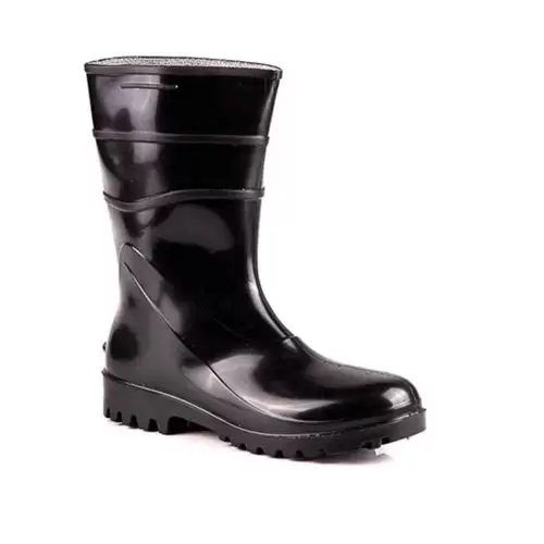 Bota PVC 82BPC600 Cano Curto Preta - Bracol