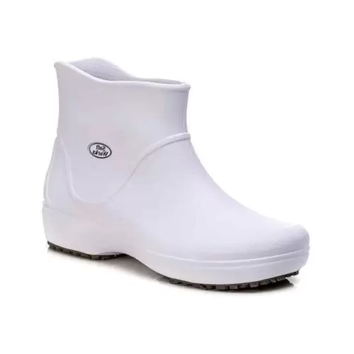 Bota EVA BB85 Cano Curto Branca - Soft Works