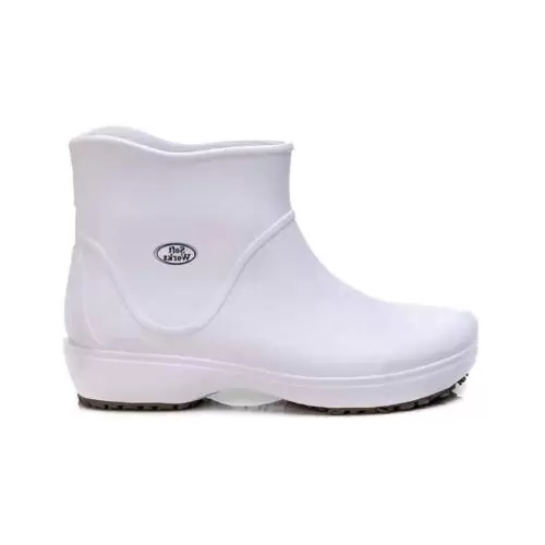 Bota EVA BB85 Cano Curto Branca - Soft Works