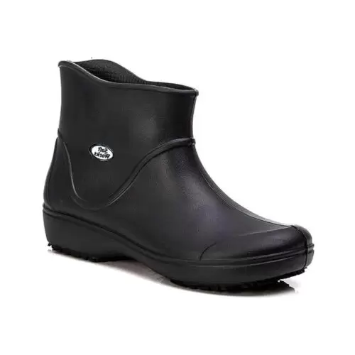 Bota Cano Curto Preta - Soft Works