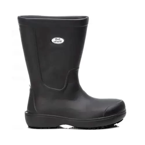 Bota EVA BB87 Cano Longo Preta - Soft Works