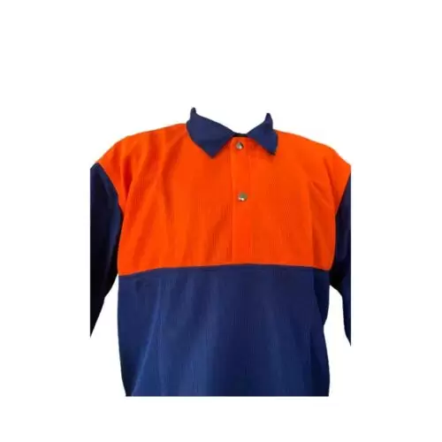 Blusão Para Operador de Motosserra Laranja/Azul - Sayro