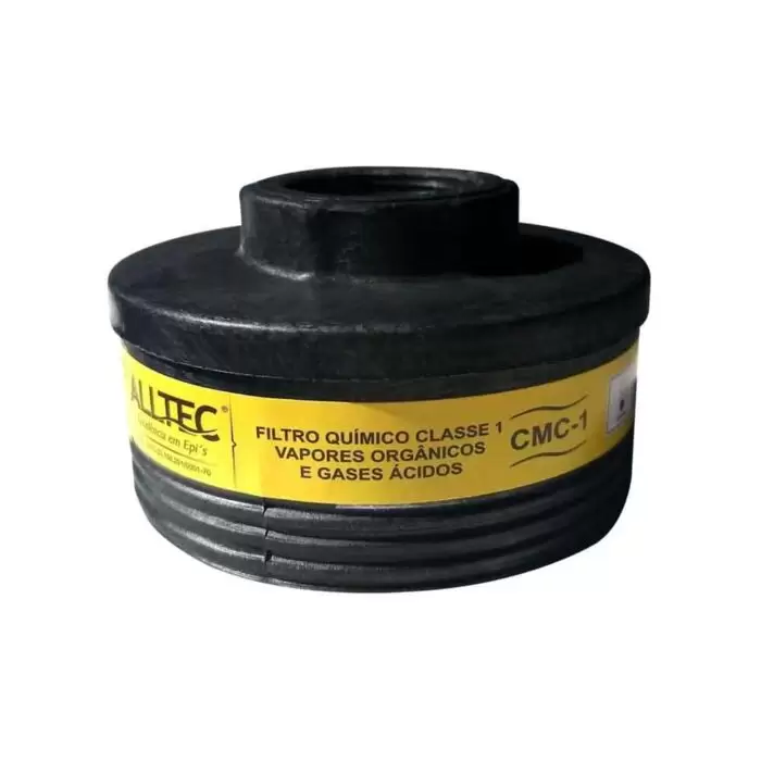 Filtro Vapores Orgânicos e Gases Ácidos - Alltec