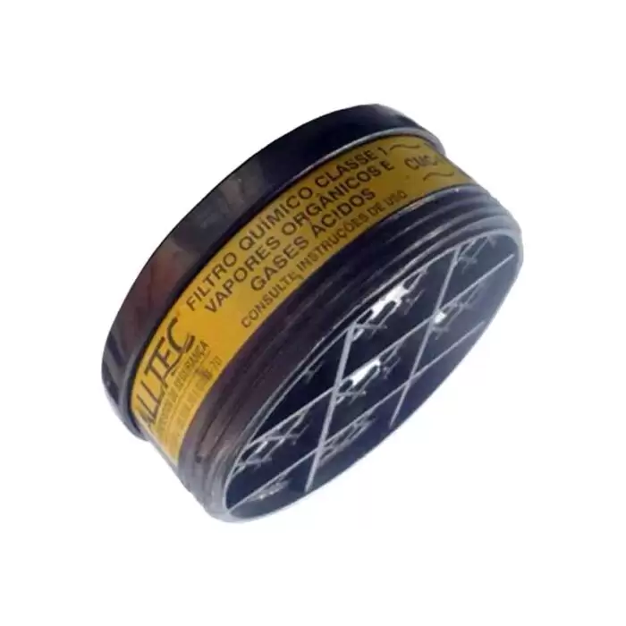 Filtro Vapores Orgânicos e Gases Ácidos - Alltec