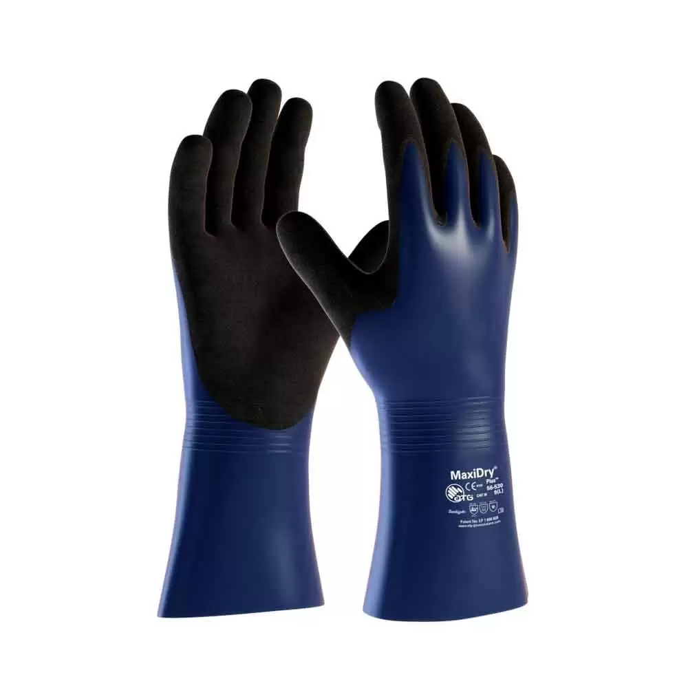 Luva De Nylon e Elastano Com Nitrílico Maxidry Plus G - Danny